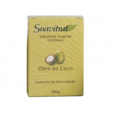 Sabonete Vegetal Suavitrat - Óleo de Coco